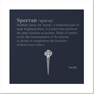 Definition of the Sporran Posters and Art